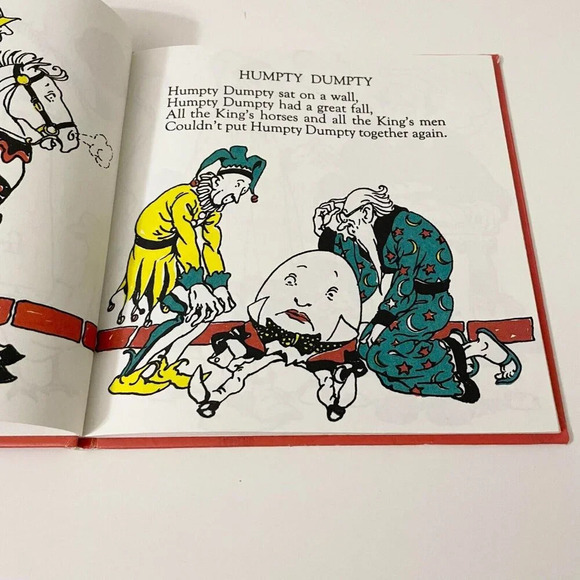 Vtg 1992 Humpty Dumpty and Some Other Funny People from Mother Goose Book - Picture 13 of 16